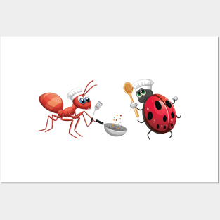 ants, insects (cooks) Posters and Art